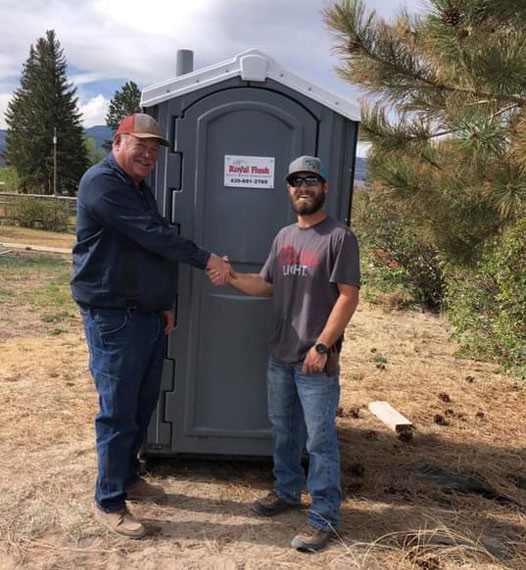 portable toilets